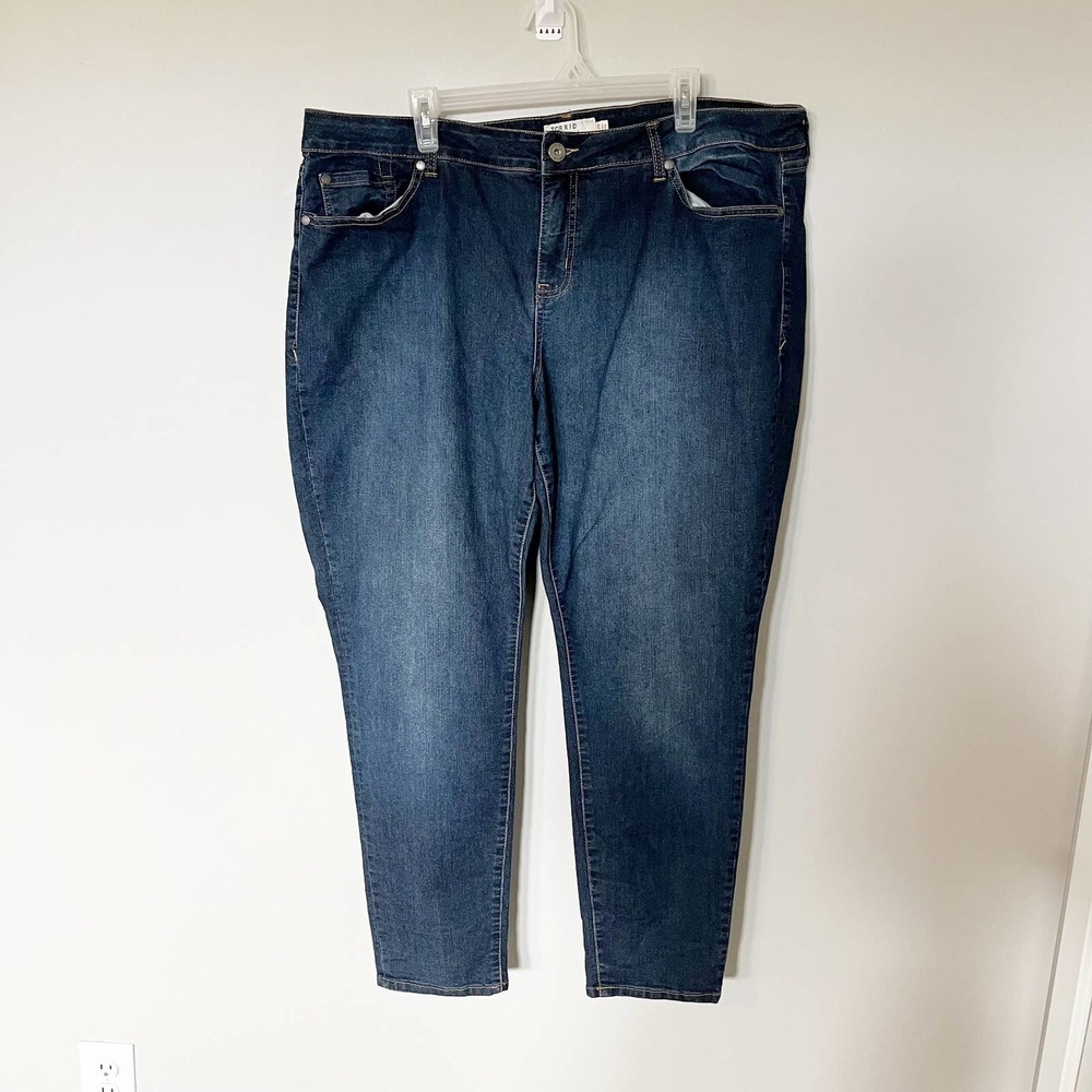 Torrid‎ dark wash skinny jeans plus size 22R